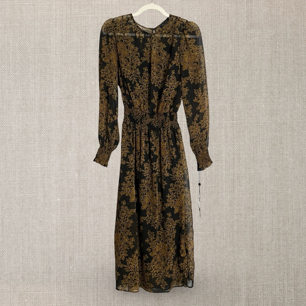 Tommy Hilfiger Black and Gold Dress